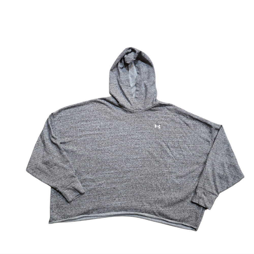 Under Armour Heather Gray Pullover Hoodie